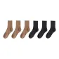 6 Pack (3 Medium Camel+3 Black)