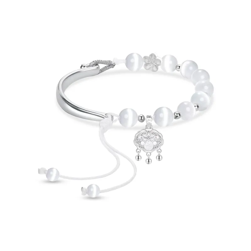 MISS TOOYA Glass Cat Eye Bracelets Women's-0