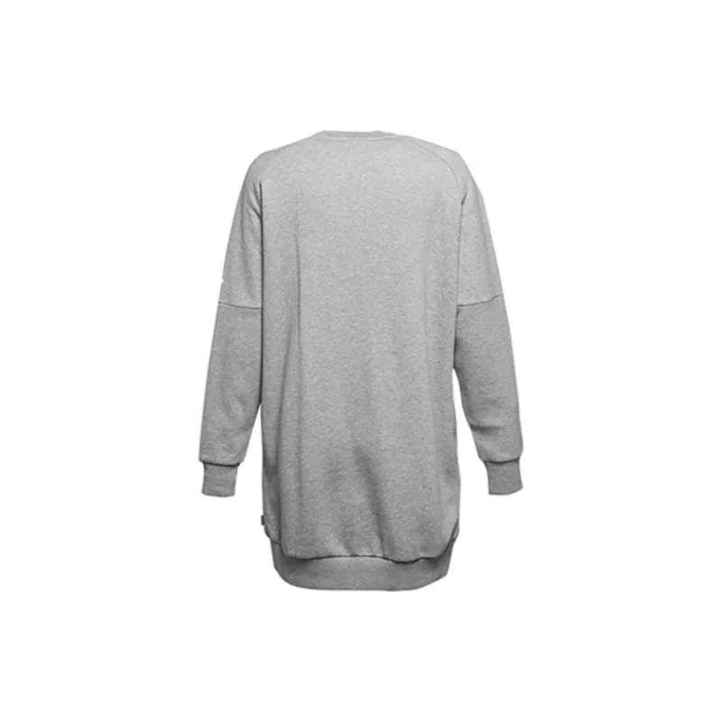 Converse Lure Long Sleeved Dresses Women's Gray-1