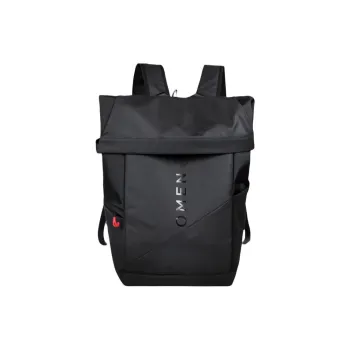 HP HUIPU PU Backpack Regular Unisex Black