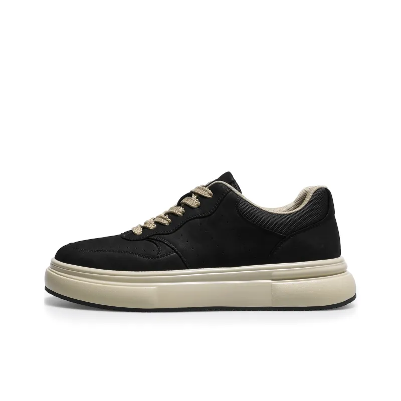 Desai Anti Slip Wear Resistant Low Top Skateboard Shoes Men's-0