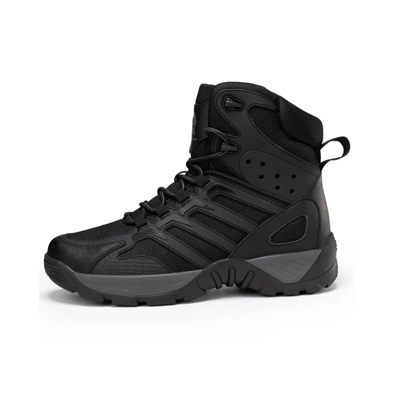 Kuding Warm Wear-Resistant Slip-Resistant Outdoor Boots Men's-0