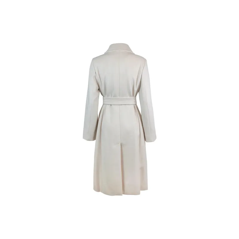 MaxMara Studio Bcollag Double Breasted Belted Coat-1
