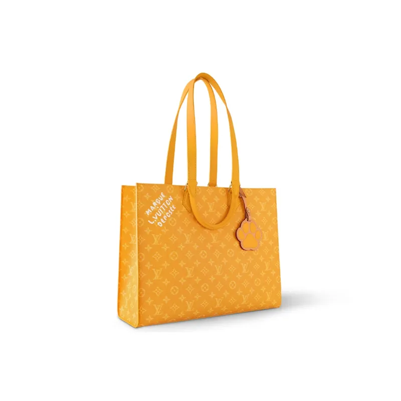 LOUIS VUITTON Sac Plat 24H Yellow-1