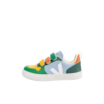 VEJA V-10 Low-Top Kids' Skateboarding Shoes Green Kids'