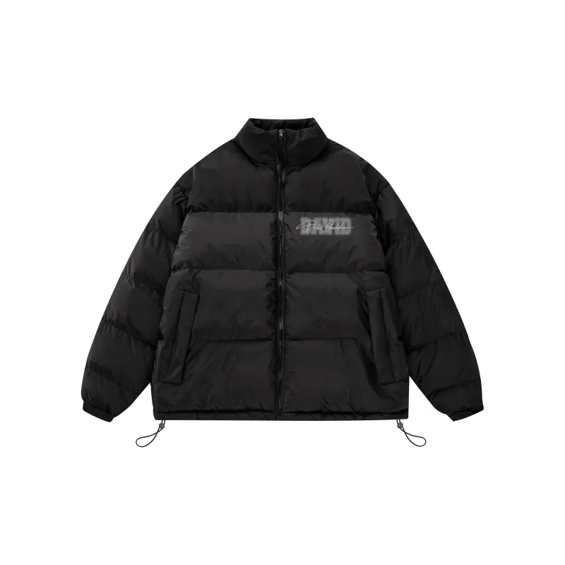 David Bakken Puffer Jacket Unisex Black-1
