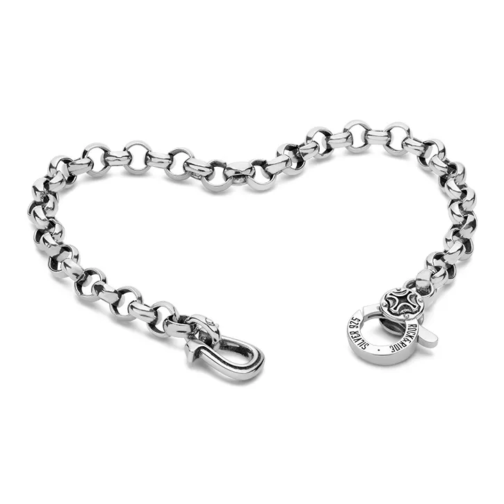 ROCK&RIDE 925 Sterling Silver Bracelets Unisex-1