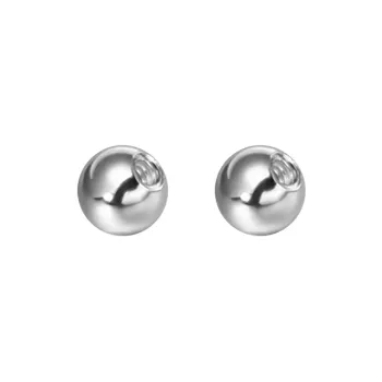 EAR PARTNER Titanium Steel Stud Earrings Unisex