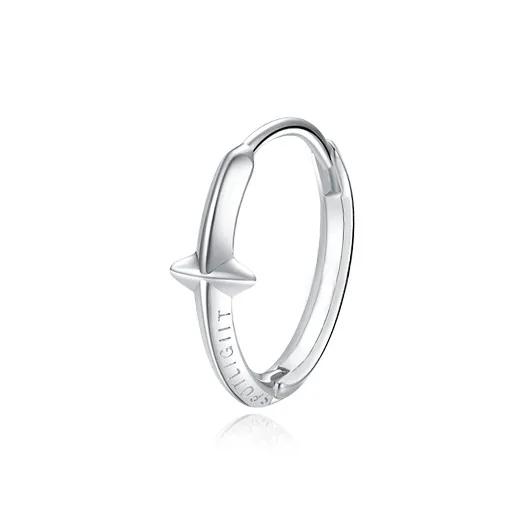 ETAHLOVE S925 Silver Earrings Unisex Bestie Gift For Boyfriend/Girlfriend Birthday Box-0