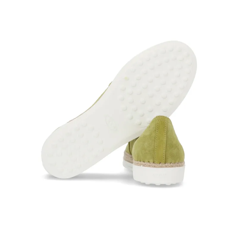 TOD'S Beanie Shoes Women's Green-4