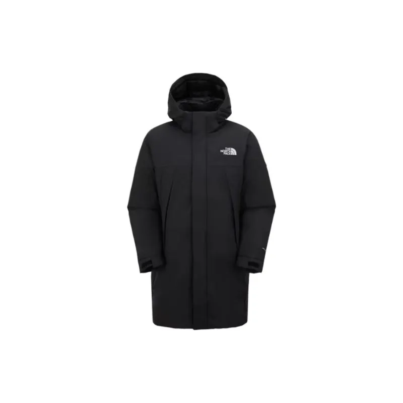 THE NORTH FACE Down Jacket Unisex Black With Free Wristbands-1