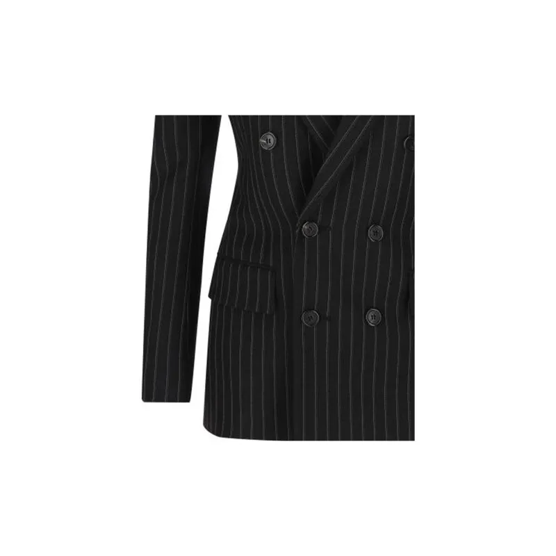 SAINT LAURENT SS22 Business Suit Coat Women's Black-7
