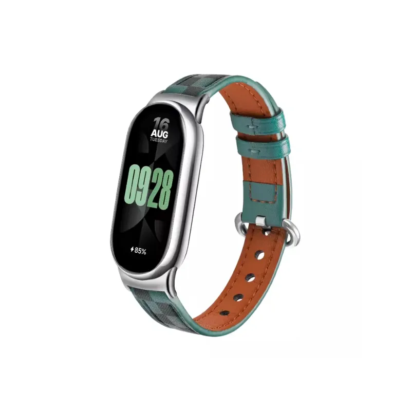 Akkerds Watch Band Xiaomi Compatibility Genuine Leather Material-3