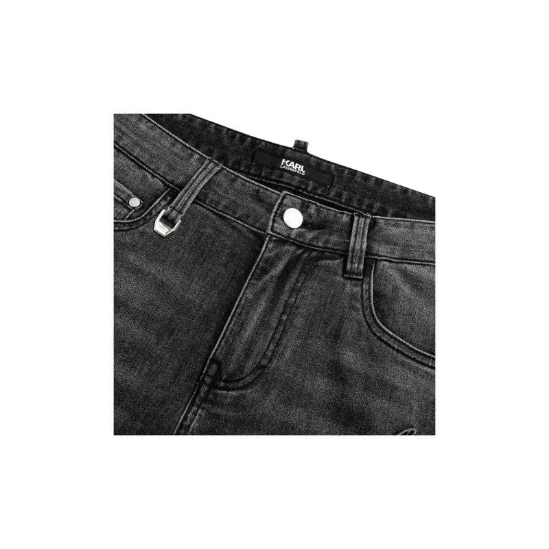 KARL LAGERFELD SS24 Jeans Men's Black-2