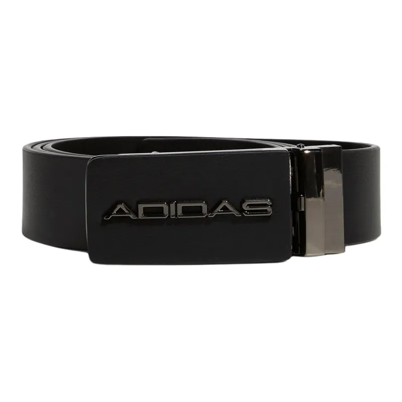 Adidas Artificial Leather Leather Belts Men's Black Width: 3.8cm-0