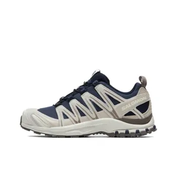 SALOMON XA PRO 3D Slip Resistant Breathable Lightweight Low Top Outdoor Shoes Unisex Midnight Blue