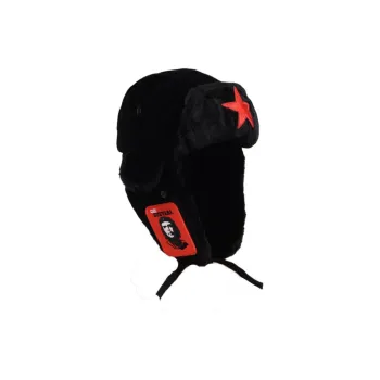 Yamaichi Maru Flocked Cloth Trapper Hats Unisex
