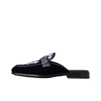 Rahul Mishra x TOD'S Timeless Wrap-toe Slippers Men's Blue