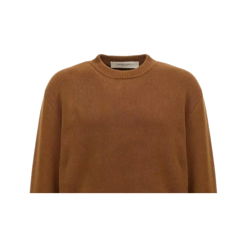 Golden Goose Logo Detailed Knitted Jumper-4