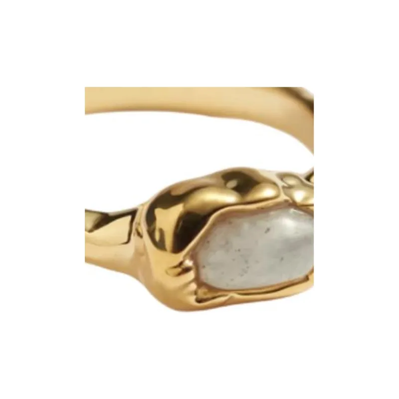 Other Stories Brass Rings Women's Gold-2