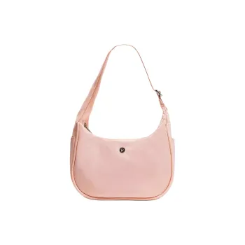 Lululemon Recycled Nylon Handbag Shoulder Bag Mini Unisex Pink Mist