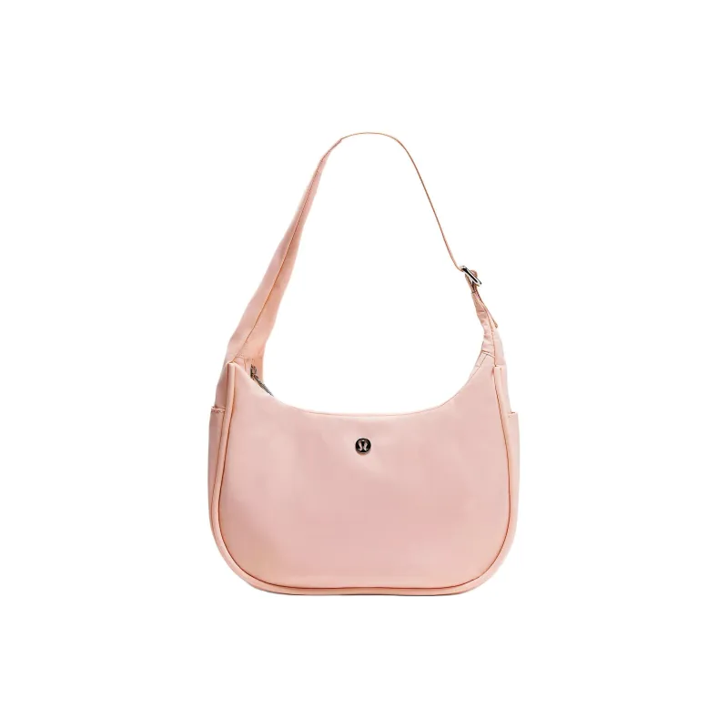 Lululemon Recycled Nylon Handbag Shoulder Bag Mini Unisex Pink Mist-0