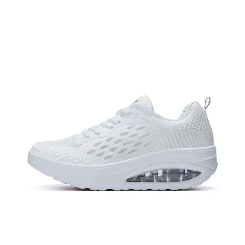ORD Anti Slip Wear Resistant Breathable Impact Resistant Lightweight Height Increasing Low Top Casual Shoes Women's