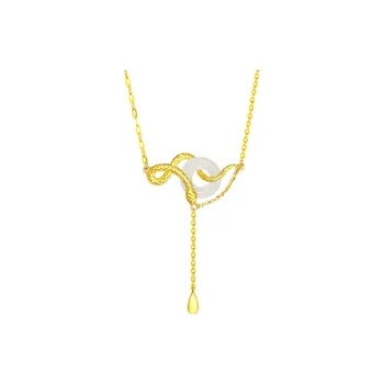 ZOKS S925 Silver Necklaces Women's