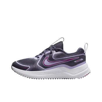 Nike Cosmic Runner Anti Slip Wear Resistant Low Top Kids' Running Shoes Purple Teenagers