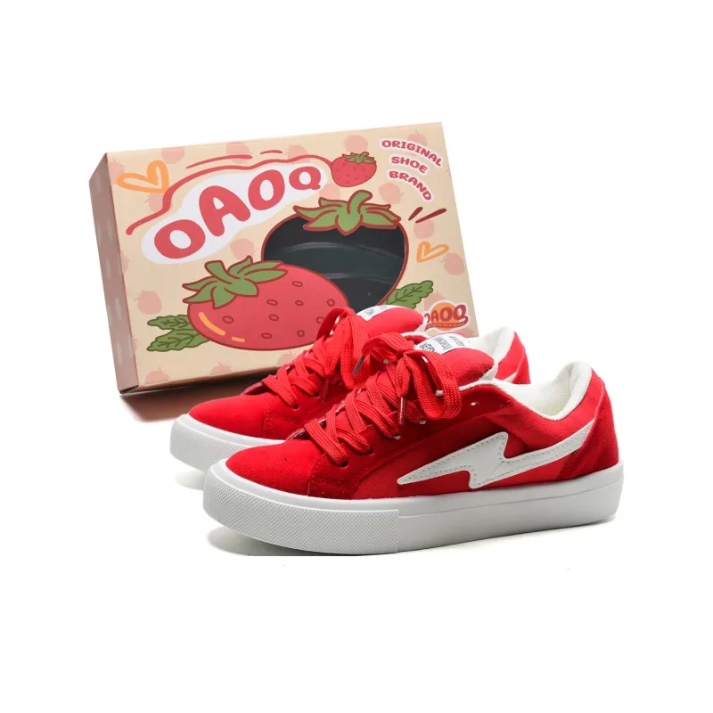 OAOQ Cushioning Height Increasing Abrasion Resistant Lightweight Mat Low Top Casual Shoes Unisex-92