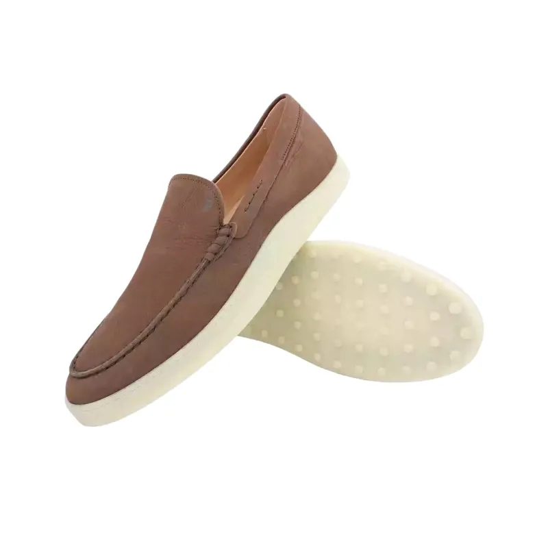 TOD'S Gommino Loafers Men Brown-4