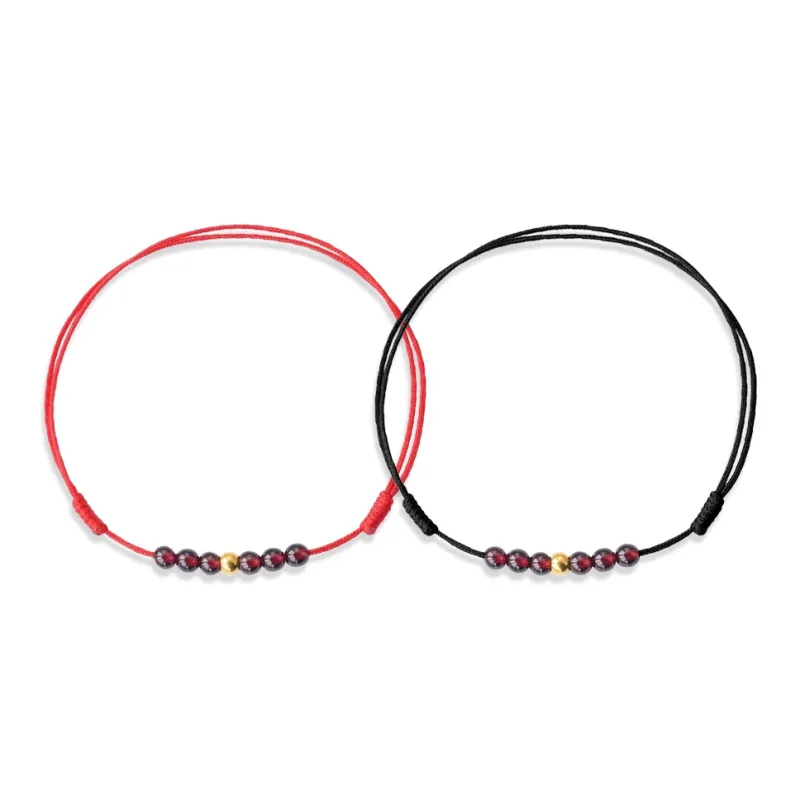 GIRATI Colored Glaze Rope Bracelets Women's-6
