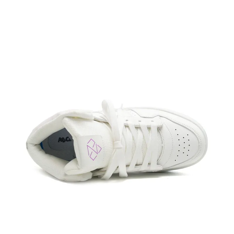ABCIO Coverage Slip Resistant Water Resistant High Top Skateboard Shoes Unisex-42