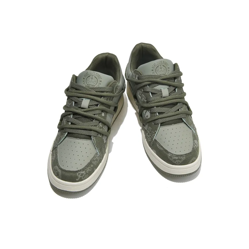 DoraemonA Box Limited Edition Puffy Shoes Low-Top Skateboard Shoes Unisex-137