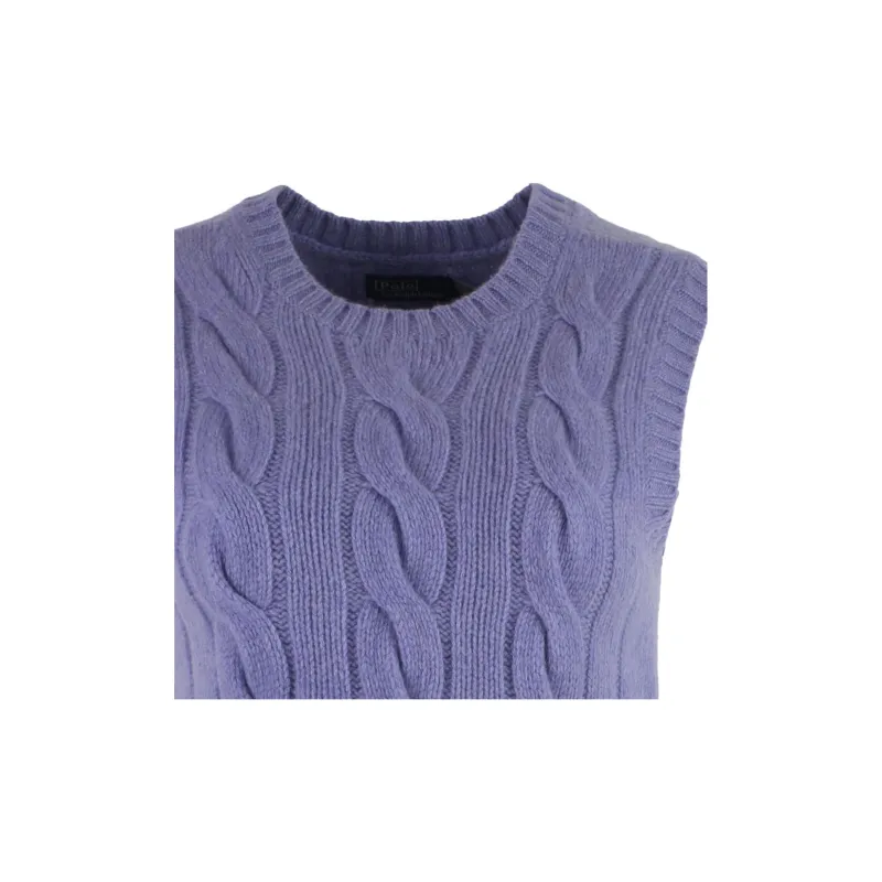 Polo Ralph Lauren Cropped Knitted Vest-4