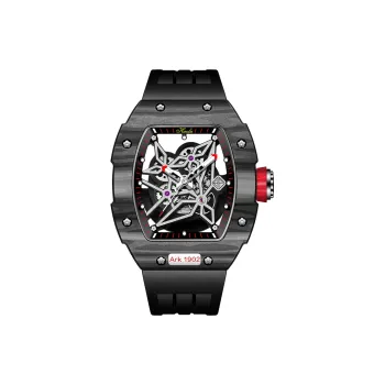 HaofaTourbillon Mechanical Movement Watch Men's Watches Cut Out Dial