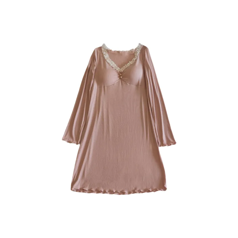 MADALLO Women's Nightgowns-42