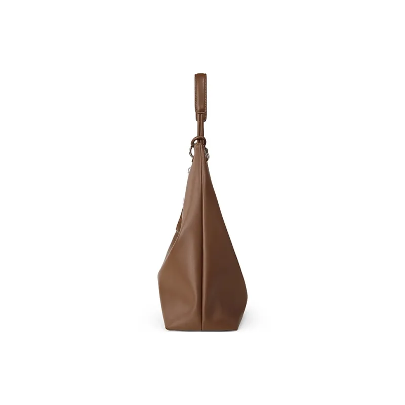 Teenmix Synthetic Leather Tote Bag, Shopping Bag, Crossbody Bag, Shoulder Bag Regular Women's Brown/Caramel/Black-3