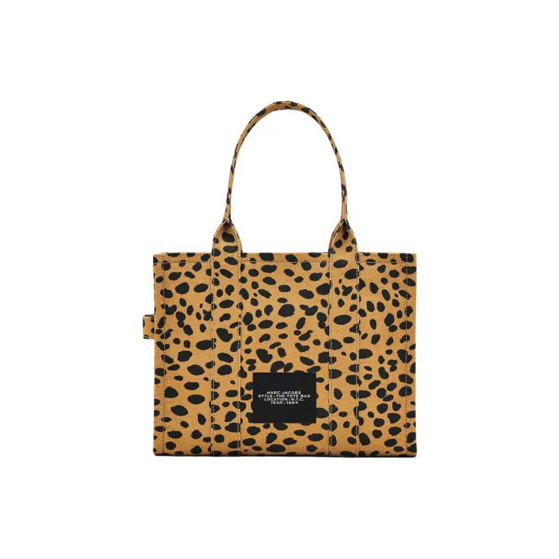 MARC JACOBS The Small Tote Cheetah Black Leo-1