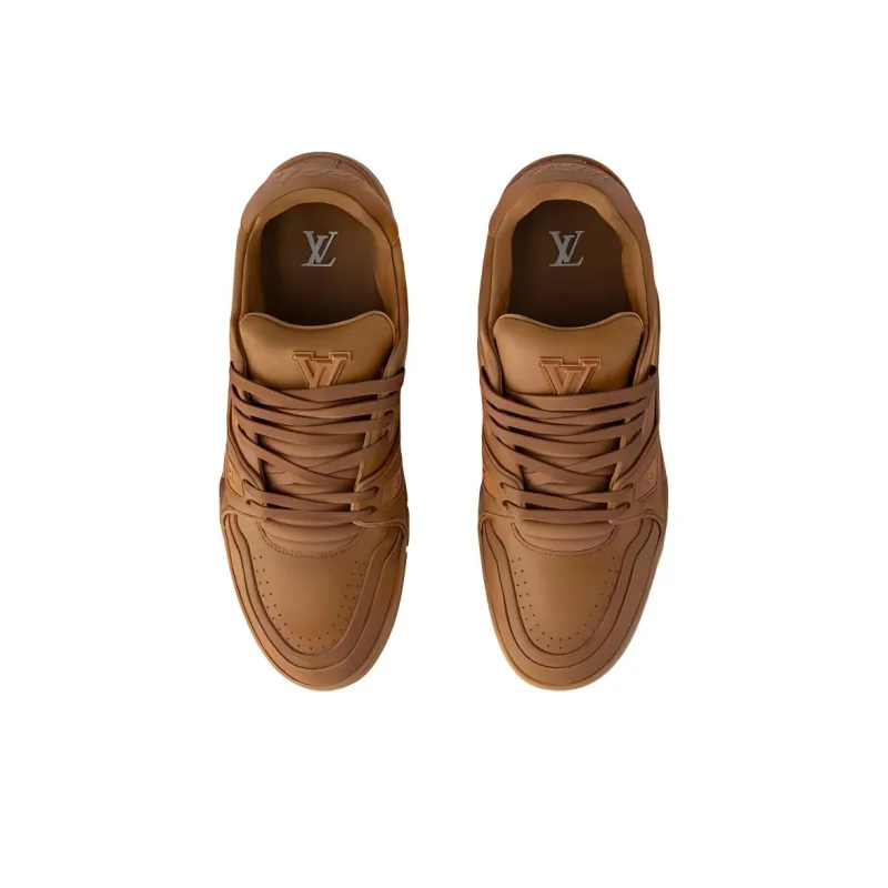 LOUIS VUITTON Lv Trainer Vintage Cognac Brown-4