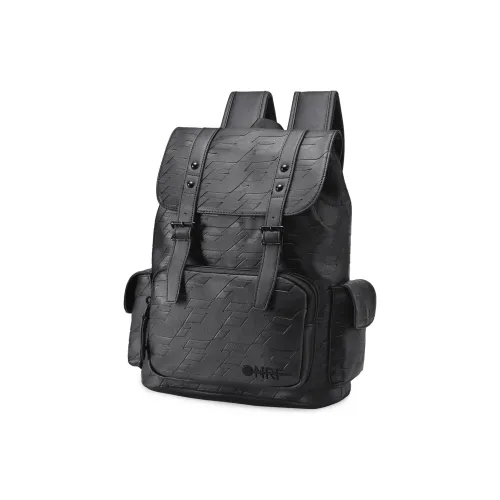 ONRF PVC Polyvinyl Chloride Backpack Laptop Bag Backpack Regular Unisex Black