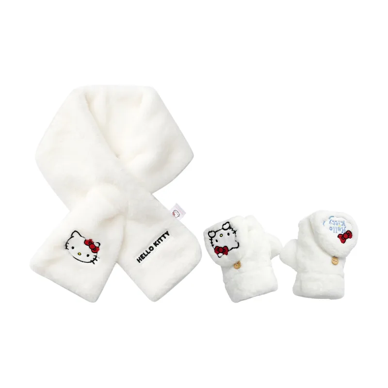 Hello Kitty X Sanrio Hello Kitty Knit Scarves Women's-0
