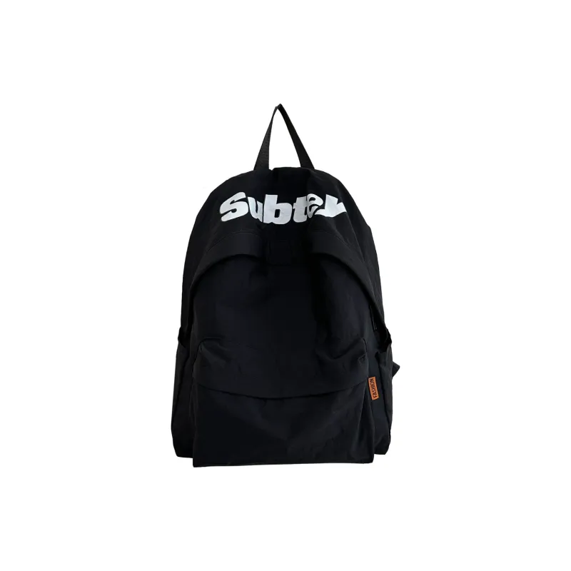 KAMLUI Nylon Fabric Backpacks Backpack Regular Unisex Black-8
