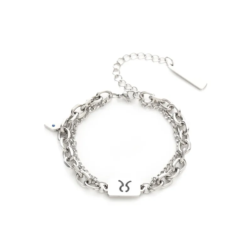 AKAK Titanium Steel Bracelets Unisex-22
