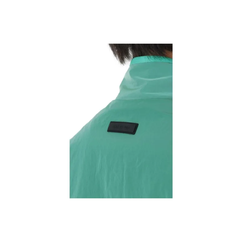 Fear Of God Essentials Crinkle Nylon Halfzip Ss Shirt-2