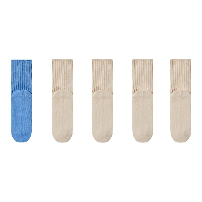 Caramella Mid Calf Socks Women's Combo Set-7