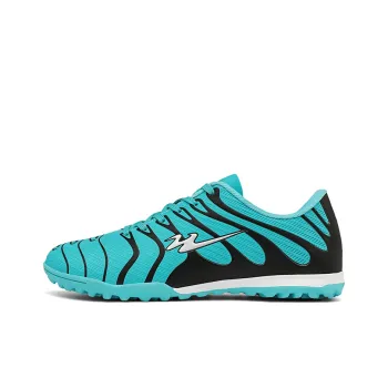 Binary TF Rubber Broken Studs Soccer Shoes Unisex Aqua