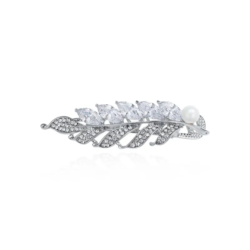 CHIMERA Alloy Electroplated Hair Clip Ornament Women's-0