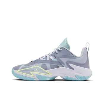 Jordan One Take 3 Anti Slip Wear Resistant Low Top Basketball Shoes Men's Blue Purple