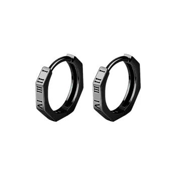 OWNCOOL 925 Sterling Silver Earrings Men's
